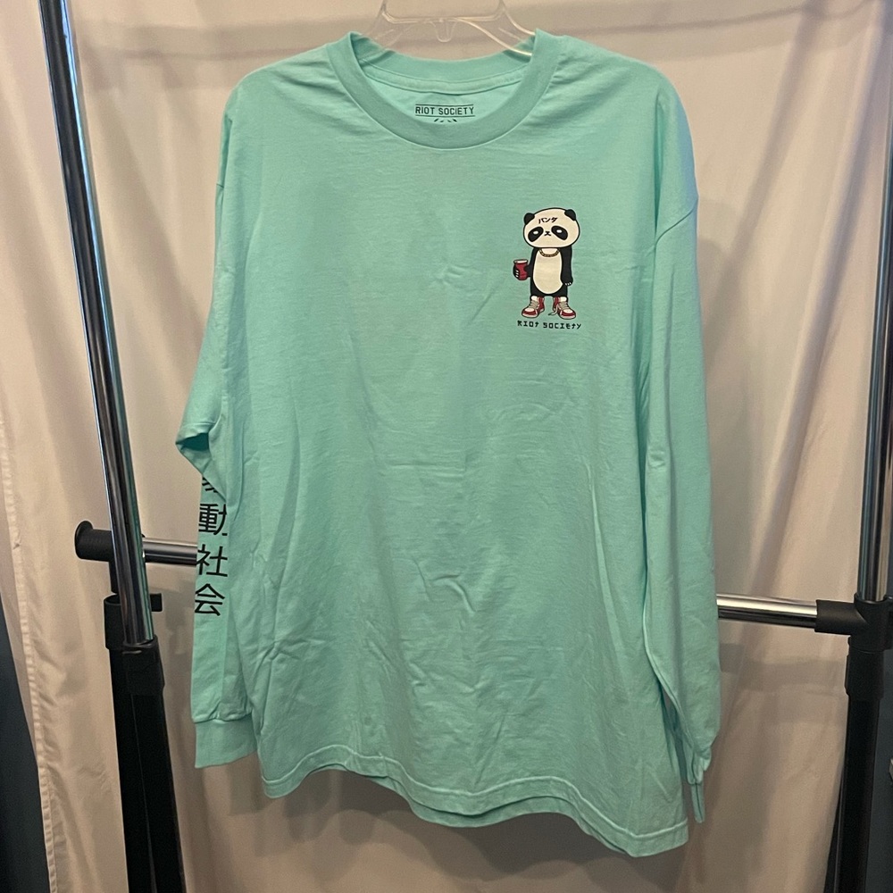 Unisex long sleeve Riot Society shirt